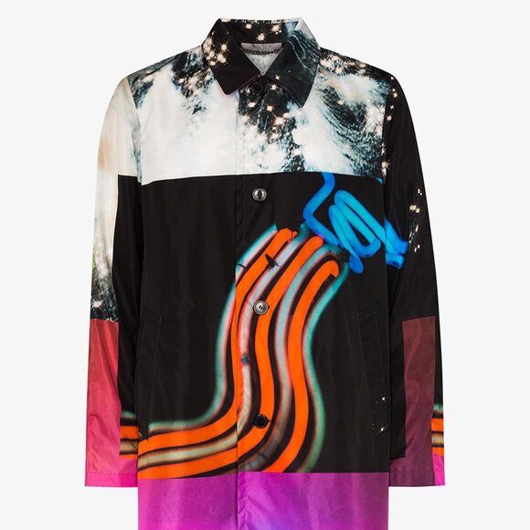 BNWT SS20 DRIES VAN NOTEN x YOSHIROTTEN ROAL PRINT COAT 50 - Picture 15 of 15